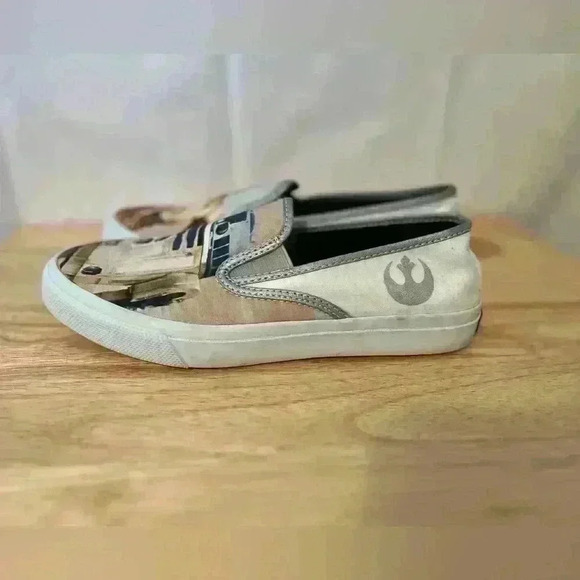 Sperry Star Wars Slip On Shoes Men's 6.5M R2D2 C3PO Limited Edition‎ Sneakers - Picture 4 of 8